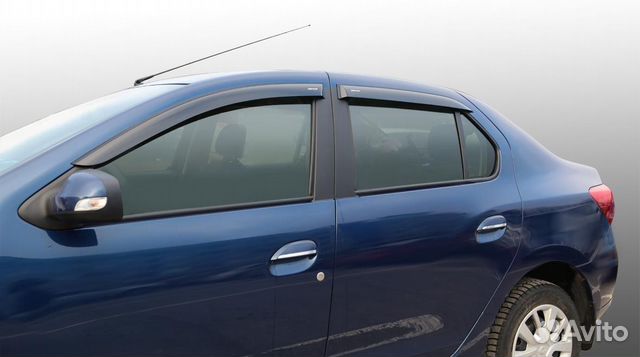 Дефлекторы окон ветровики Rеnаult Logan Логан 2