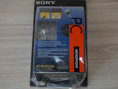 Микрофоны Sony ECM-PC50 и Sony ECM-T6