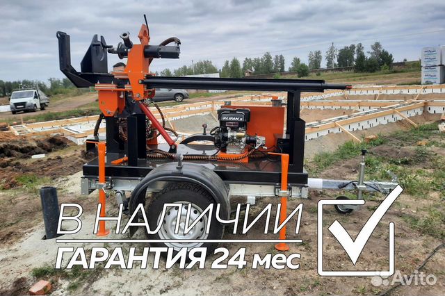 Мгбу Буровая установка гбу-24Л на прицепе