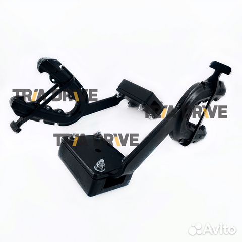 Крепление-рогатка (2 шт) к прямоугольному профилю