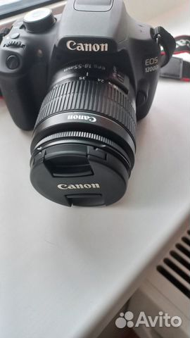 Canon 1200d с объективом Canon 18-55mm