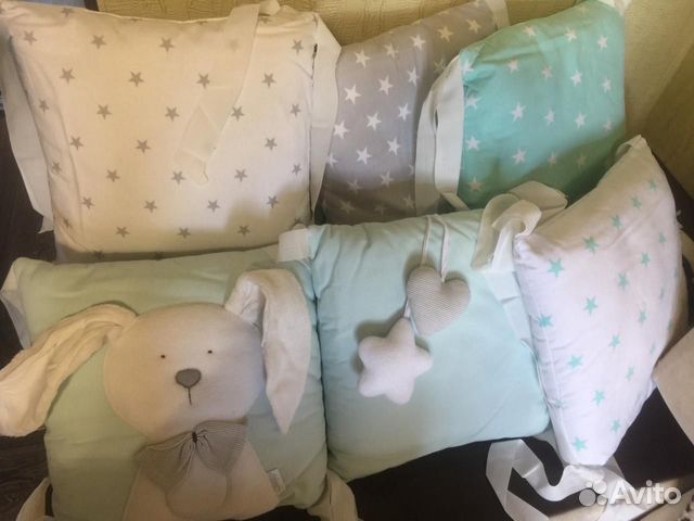 Бортики в кроватку