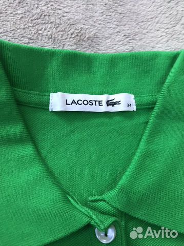 Lacoste поло женские