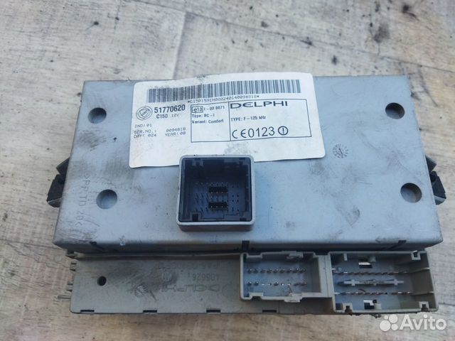 Блок комфорта Фиат Добло 2005-2015