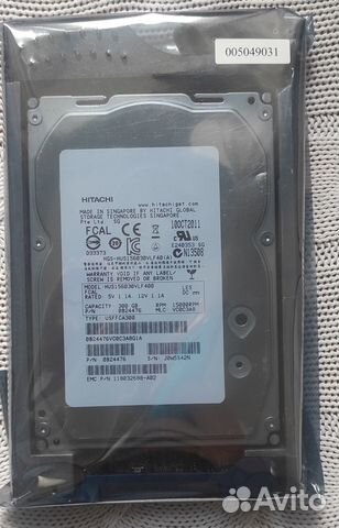 HDD EMC Hitachi 300GB 118032688-A02 0B24476