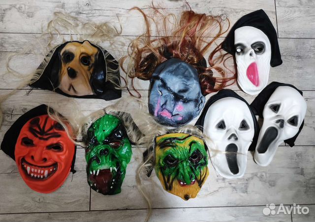 Маска на хэллоуин