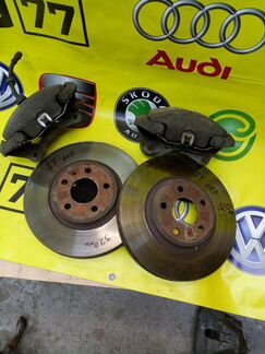 Комплект тормозов передний Audi A5 купе 3.2 cala