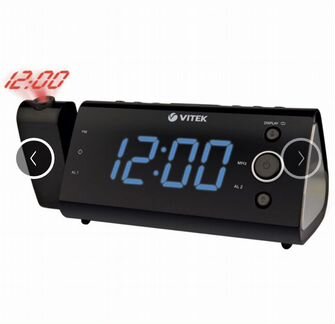 Радио часы vitek