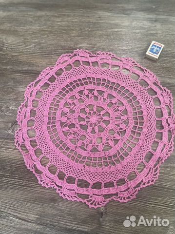 Вязаные салфетки
