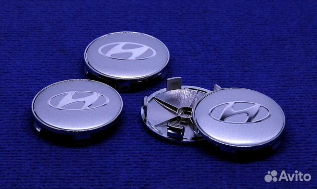 Комплект колпачков неоригинального диска Hyundai
