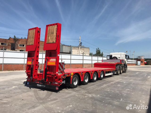 Полуприцеп трал (тяжеловоз) Kassbohrer LB4E, 2023