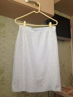 Костюм голубой размер 38 европейский или 46 русски