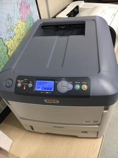 Цветной лазерный принтер OKI C711WT белый тонер