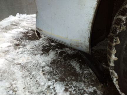 Ремонт передней левой подкрылки