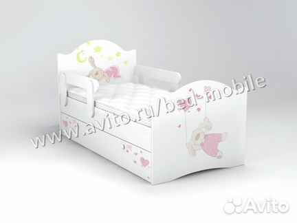 Детская кровать Зайка эксклюзив