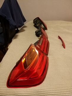 Задние фары на BMW 3 серии 2015 года