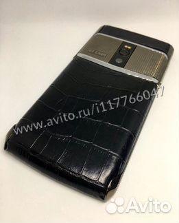 NEW Vertu Signature Touch Clous de Paris Black