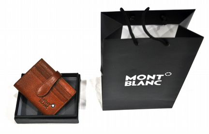 Визитница / Mont Blanc / новая (коричневая)