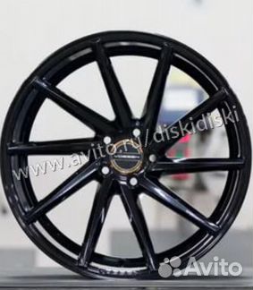 Диски Вертушки Чёрный глянец 5-112 R18