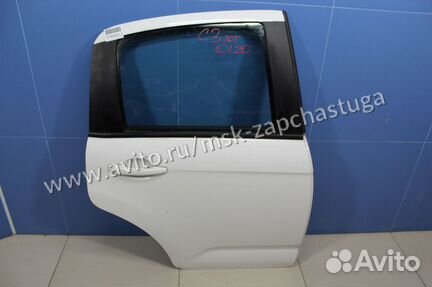 Дверь правая задняя Citroen C3