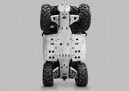 Алюминиевая защита днища CF moto 600 цфмото х6 x6
