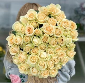 101 роза 60 см