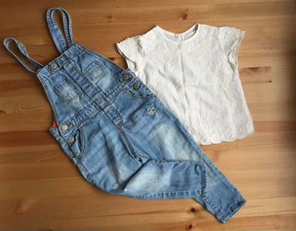 Пакет одежды 86-92 см, Zara и др