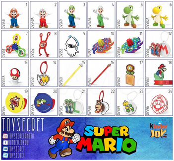 Игрушки из киндера Super Mario и Ugly Dolls