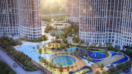 Квартира-студия, 69.5 м², 4/39 эт.