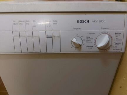 Стиральная машина bosh WOF1800