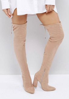 Сапоги ботфорты ASOS