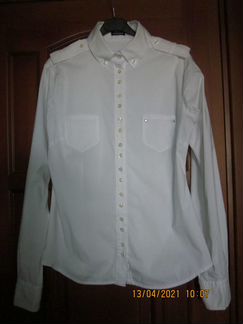 Рубашка белая 46-48 размер
