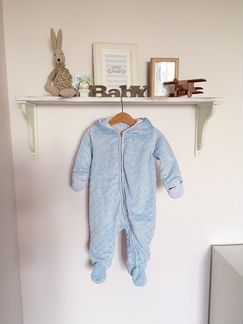 Плюшевый комбенизон 74см