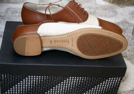 Ботинки оксфорды fratelli rossetti р.38,5