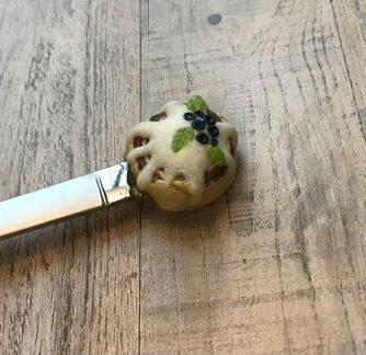 Вкусные ложки из полимерной глины