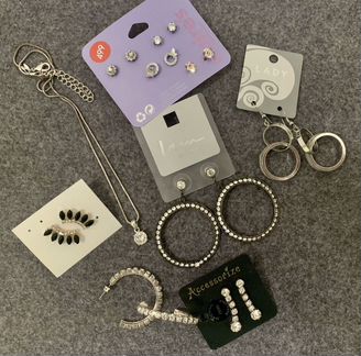 Набор вечерних украшений, серьги