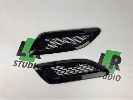 Жабры накладки на капот evoque