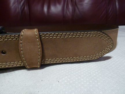 Ремень Джинсовый Wrangler Кожа из США
