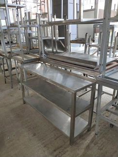 Столы, стеллажи для магазина