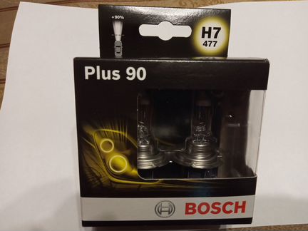 Лампы H7 Bosch Plus 90 12v 55W новые