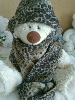 Шляпа и шарф шерсть