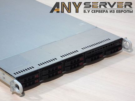 Сервер Supermicro 1027R 2xE5-2690 96Gb 8x2.5