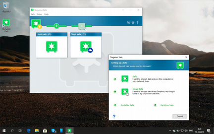 Steganos Safe 20 - ключ активации Хранилища