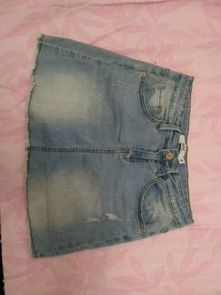 Юбка джинсовая