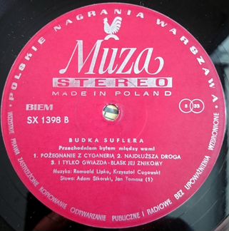 Будка суфлера Budka Suflera Przechodniem Byem. LP