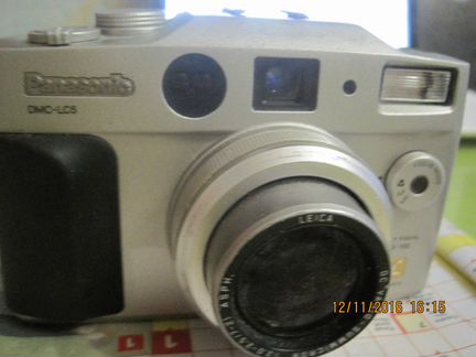 Б-у фотоаппарат -Panasonic метал dmc -lcs Япония