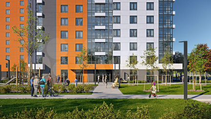 2-к квартира, 54.7 м², 24/25 эт.