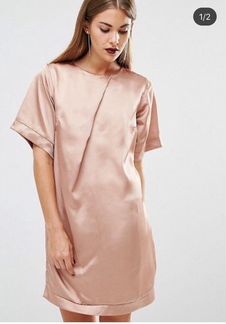 Платье розовая пудра ASOS diffuse