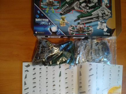 Lego Star Wars 75168 Звёздный иcтребитель Йоды