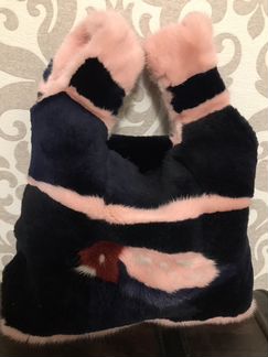 Сумка женская меховая